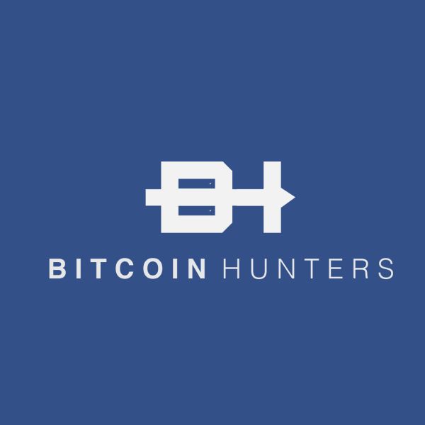 Projektowanie logotypów Warszawa - projekt logo Bitcoin Hunters